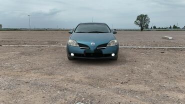 расрочкага машина берилет: Седан Nissan Primera P12 в темно-синем цвете. Автомобиль оснащен
