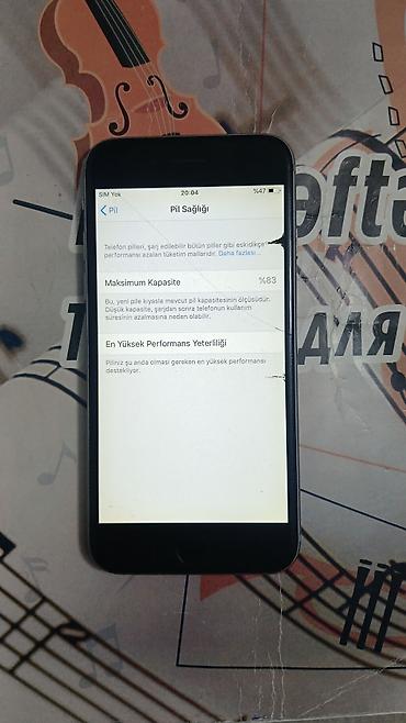 Mobil telefonlar: IPhone 6, < 16 GB, Space Gray, Barmaq izi — 3