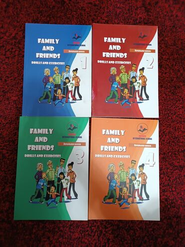 Спорт жана хобби: Family and Friends для 1-4 класса Книги в хорошом состоянии👍🏻