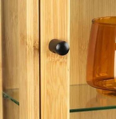 Antique Display Cabinets: ZIDNI ORMAR DRVO-STAKLO NOV VITRINA PUNO DRVO AKCIJA | Cene nisu — 1