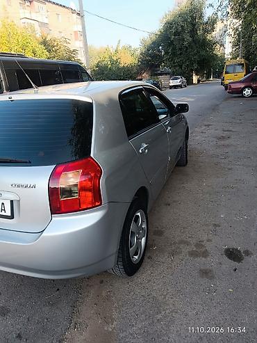 на corolla: Toyota Corolla: 2002 г., 1.6 л, Автомат, Бензин, Хэтчбэк — 7