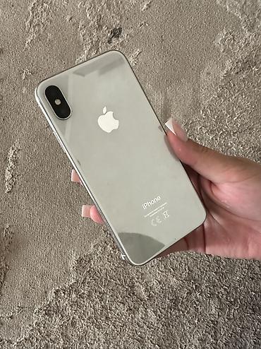 IPhone X 256 ГБ, серебристый Внешнее идеальное состояние, пользовалась at lalafo.kg IPhone X 256 ГБ, серебристый Внешнее идеальное состояние, пользовалась
