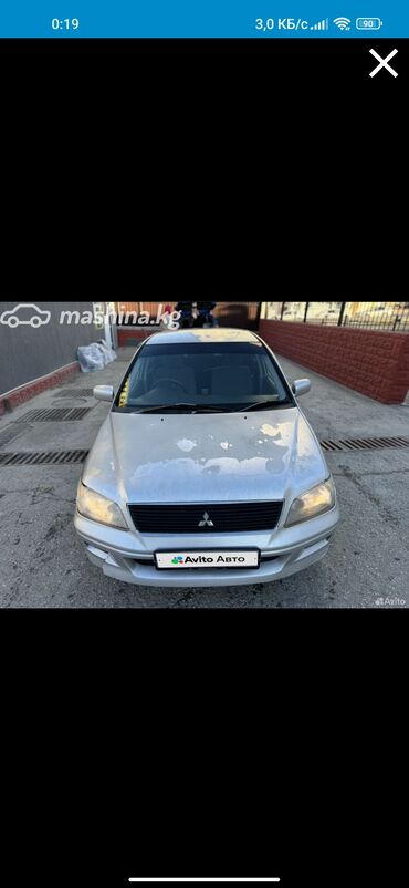 Mitsubishi: Mitsubishi Lancer: 2000 г., 1.5 л, Вариатор, Бензин, Седан