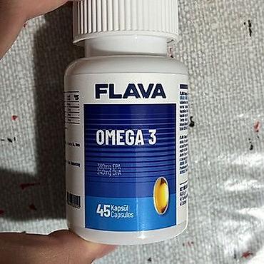 boy uzadan dərmanlar: Məhsul: FLAVA Omega 3 - Forması: Kapsul - Miqdar: 45 kapsul - Tərkib — 1
