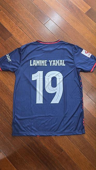 neymar forması orjinal: Futbolka, Nike, L, rəng - Göy — 3