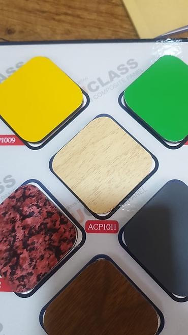 Алюминиевые композитные панели (Алюкобонд): Синий, Дерево, Новый, Установка, Гарантия, Бесплатный выезд — 1