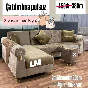 Qril aparatları: Künc divan, Qonaq otağı üçün, Bazalı, Açılan, Kitab