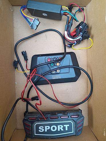 13 lük disk: Elektrik skuter üçün arxa təkər komplekti - Təkər ölçüsü: 90/65-6.5 — 6