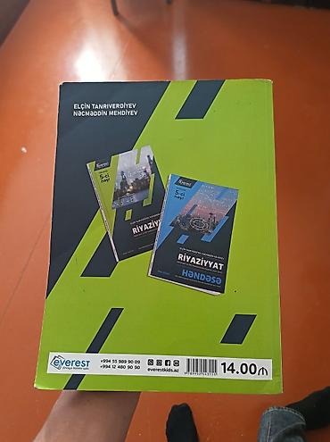 velosiped desna 2: Məhsul: Tədris vəsaitləri (2 kitab) 1) Riyaziyyat – Cəbr (Everest — 1