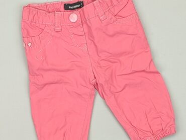 legginsy jeansowe dla dziewczynki: Niemowlęce spodnie materiałowe, 0-3 m, 56-62 cm, Inextenso, stan - Bardzo dobry