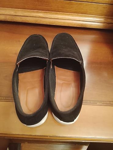Ayaqqabılar: Qara rəngli kişilər üçün slip-on tipli ayaqqabı - Model — 1