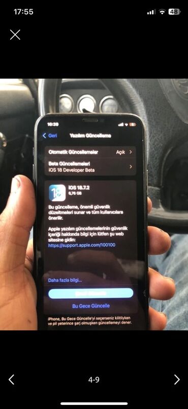 Apple iPhone: IPhone 11 Pro, 64 GB, Qara, Face ID — 5