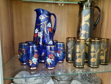 Другие товары для дома: ГРАФИН СО СТАКАНАМИ. БОГЕМИЯ!!! ЧЕХИЯ!!! СЕРВАНТНОЕ ХРАНЕНИЕ — 12