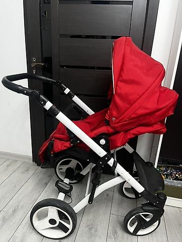 Прогулочная коляска-трансформер 2 в 1 (люлька + прогулочный блок)