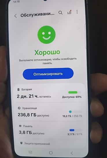 galaxy 6: Samsung Galaxy S24, Б/у, 256 ГБ, цвет - Серый, 2 SIM — 4
