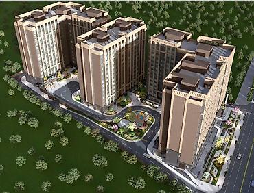 байташ сити: 3 комнаты, 99 м², Улан мкр Элитка, 15 этаж, ПСО (под самоотделку) — 6