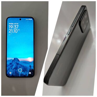 xiaomi 13 qiymeti: Xiaomi 13, 256 GB, rəng - Boz, 
 Barmaq izi, Face ID, Sensor