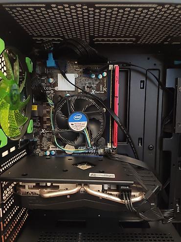 Masaüstü kompüterlər və iş stansiyaları: Xüsusiyyətləri: Ana plata-Asrock H61M-VG3 DDR3 Processor-Intel Core i5 — 8