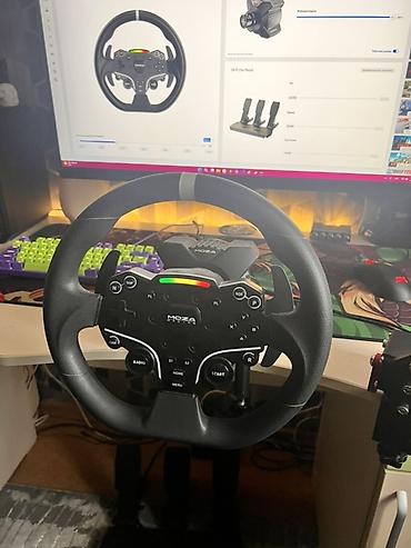 trak racer: Игровой комплект для симрейсинга MOZA Racing Состав: - Рулевое колесо — 4