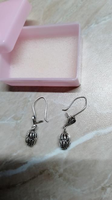 Setovi nakita: Srebrni nakit – set - Minđuše 1: klasične zatvorene alke sa — 2