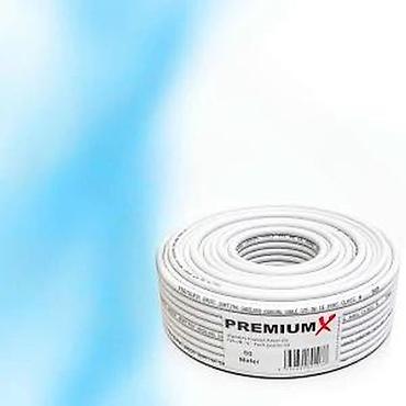 Tehnički kablovi: PremiumX koaksijalni kabl – rolna 50 m - Digitalni koaksijalni kabl — 11