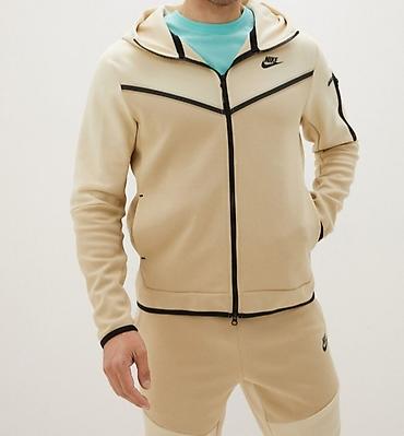 Спортивные костюмы: Мужской спортивный костюм, XL, Nike, Б/у, цвет - Бежевый, Самовывоз — 1