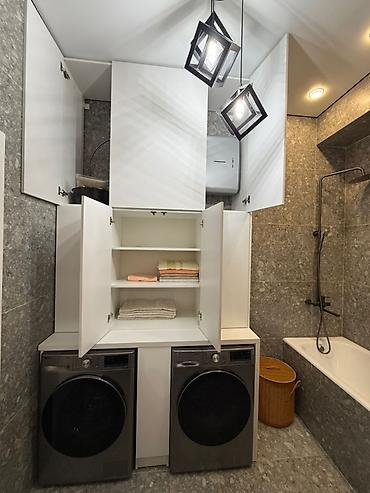 ала арча квартиры: 2 комнаты, 65 м², Ала-Арча ТРЦ Элитка, 7 этаж, Дизайнерский ремонт — 4