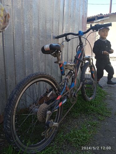 Велосипеды: Продаётся велосипед Новопокровка улица Ысык-Ата номер дома 48