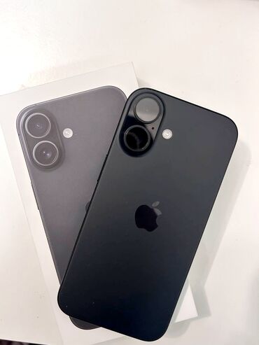 iphone xs цена в бишкеке бу: IPhone 16, Б/у, 128 ГБ, Black Titanium, Чехол, Коробка, 100 %