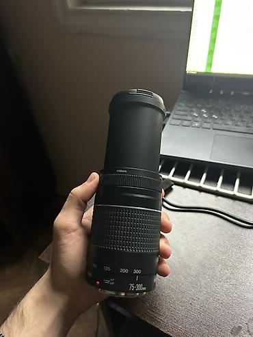 canon 75 300: Canon EF 75-300mm tele-zoom obyektiv - Fokus məsafəsi: 75-300mm – — 1