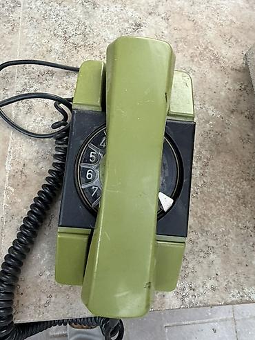simli telefonlar: Məhsul: Retro fırlanma diski ilə masa telefonları, dekor kimi istifade — 5