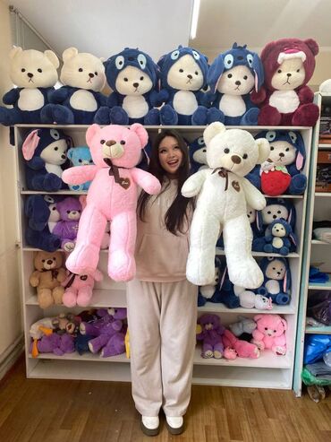 Игрушки: Мишка-подарок в Бишкеке! 🎁 🧸 Очаровательный плюшевый мишка для детей и — 9
