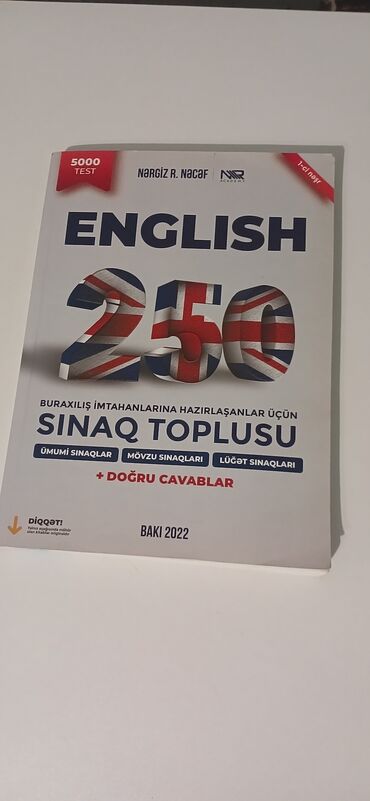 nergiz necef ingilis dili sinaq pdf: Kitab yeni halda qalıb.İdealdır