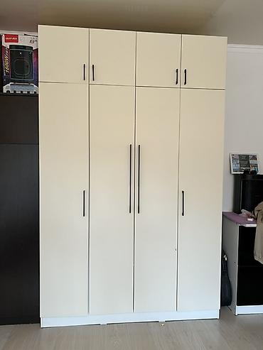 Шифоньеры, шкафы для одежды: Шкаф-купе/распашной модульный, 6‑створчатый с антресольным ярусом - — 3