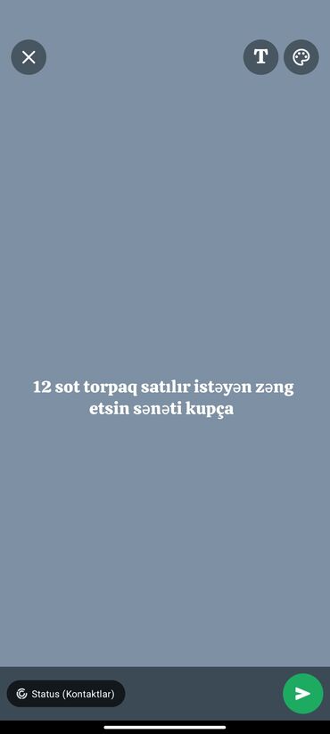 Torpaq sahələrinin satışı: 12 sot, Tikinti, Kupça (Çıxarış)