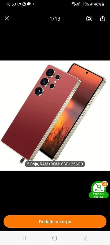 Samsung: Samsung S25 Ultra, 256 GB, bоја - Ljubičasta na lalafo.rs — 13 Samsung: Samsung S25 Ultra, 256 GB, bоја - Ljubičasta — 13