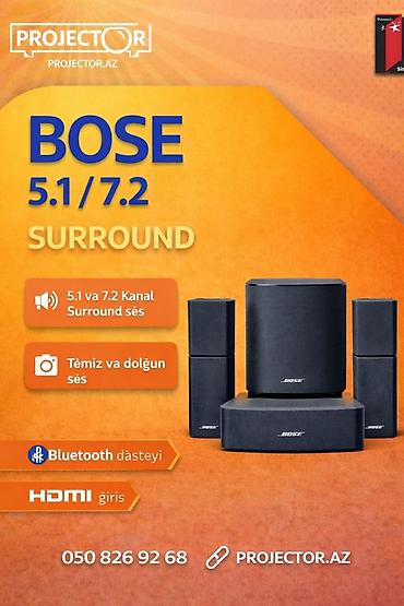 ev kalonka: İşlənmiş Bose Kolonka, Növ - Ev kinoteatrı üçün, rəng - Qara — 1