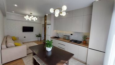квартира за 10 тысяч в месяц: 2 комнаты, 43 м², Индивидуалка, 5 этаж, Евроремонт
