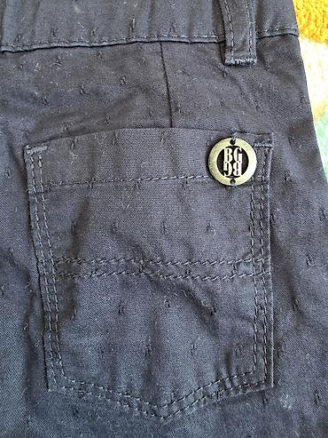 2020 şalvar modelleri: Uşaq şalvarı – GB Baby - Rəng: tünd göy (navy) - Material: pambıq — 4