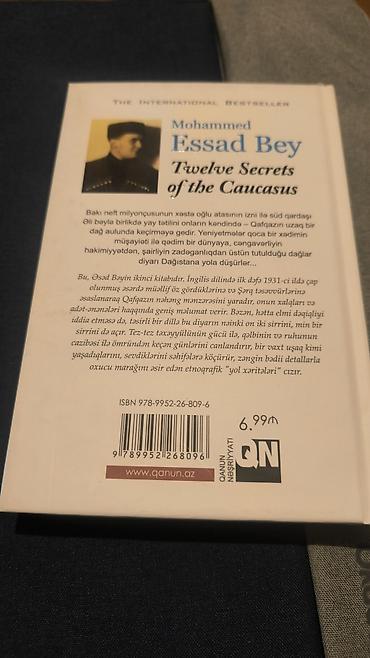 tar: Kitab: Əsəd Bəy – “Qafqazın on iki sirri” Xüsusiyyətlər: - Nəşriyyat — 3