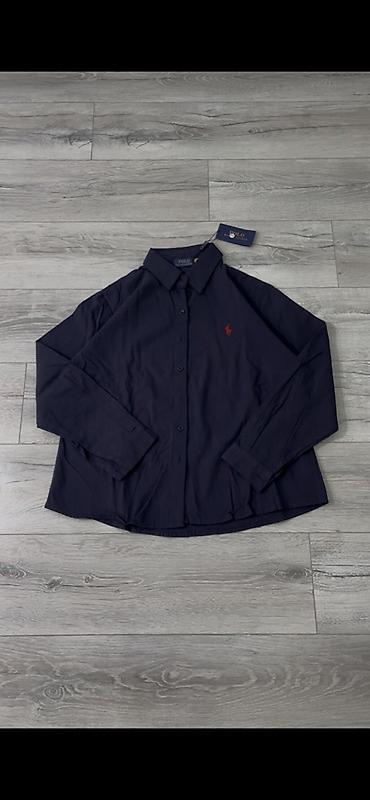 burberry куртка: Мужская рубашка, S, XS, M, Polo Ralph Lauren, Новый, цвет - Синий, Бесплатная доставка — 1