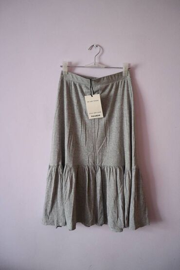 Юбки: Новая миди юбка Pull&bear Размер L (подойдет и на М) Длина юбки 70 — 5