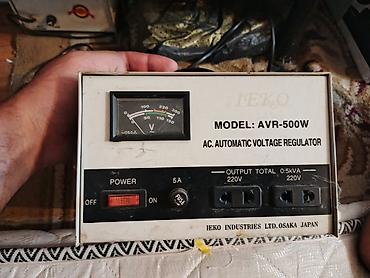 çilədağı bitkisi qiyməti: IEKO AVR-500W və ANDELI SVC-500VA gərginlik stabilləşdiriciləri — 2