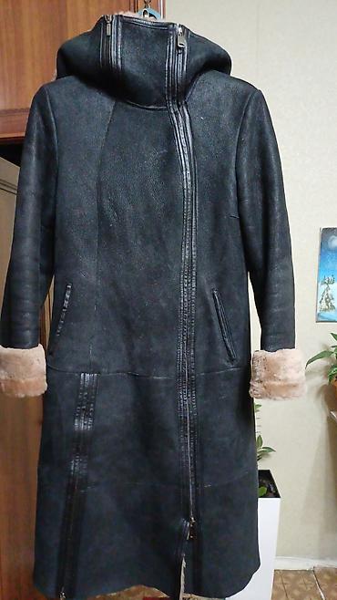 овчина цигейка: Дубленка, Турция, Длинная модель, С капюшоном, 2XL, L, XL — 7