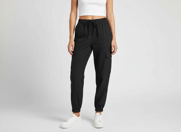 spodnie spadochronowe xs: Zara, Spodnie cargo damskie, rozmiar XS