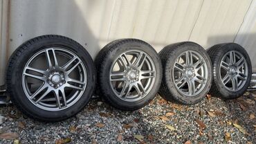 купить докатку r17: Дөңгөлөктөр монтажда 215 / 55 / R 17, Кыш, Колдонулган, Комплект, Куйма