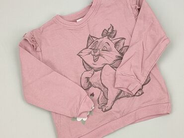 eleganckie czarne sweterki: Sweatshirt, Disney, 2-3 years, 92-98 cm, condition - Very good