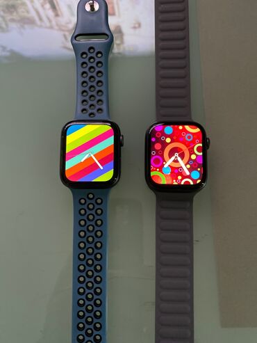 alarm: Microwear w17 W17 smart saat ⚜️ YENİ Apple Watch 7 süper copy 🔹İWO