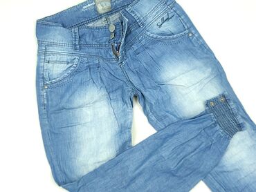 damskie ogrodniczki jeans: Jeansy damskie, XS