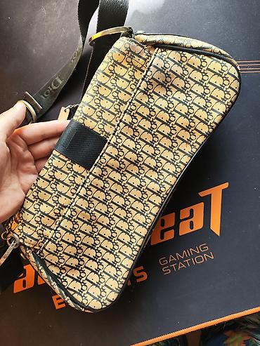 bags: Классическая сумка, Dior, Италия, Материал: Полиэстер, Винтажный стиль, Жёсткая конструкция, Застежка на молнии, Унисекс, Б/у — 5